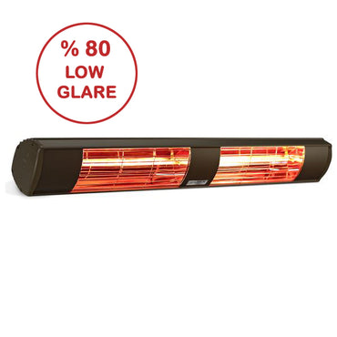 Goldsun Aqua Black GSA30LG 3000W Low Glare Water-Proof Outdoor Electric Infrared Heater